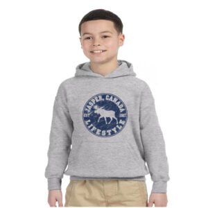 YOUTH HOOD WITH MOOSE LIFESTYLE AND TOWN NAME