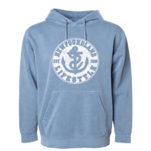 Adult Hood with Anchor Lifestyle Design with Town Name