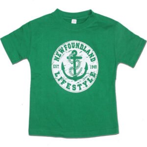 Kids T-Shirt with Anchor Lifestyle Design with Town Name