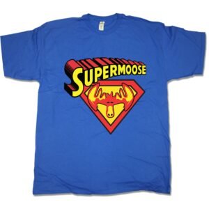 Kids T-Shirt with Super Moose Design.