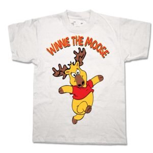 Kids T-ShIrt with Winnie the Moose Design.
