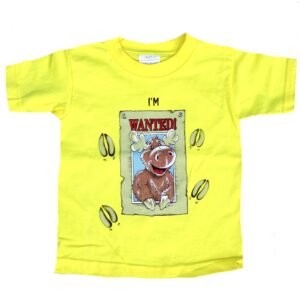 Kids T-Shirt with I'm Wanted Design