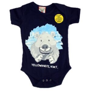 Infant Onesies Polar Bear and Town Name