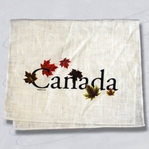 Natural/Canada Tea Towel