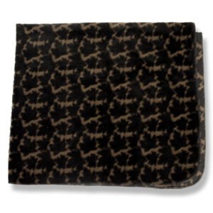 Polar Fleece blanket hi low with Maple Leaf