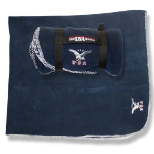 Polar Fleece blanket USA Eagle