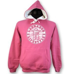 Ladies Hoodie with Inukshuk Lifestyle with Town Name