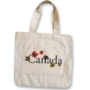 Canadian Maple Leaves Shopping Bag