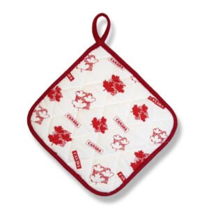 White/Red Canada Potholder 9873312